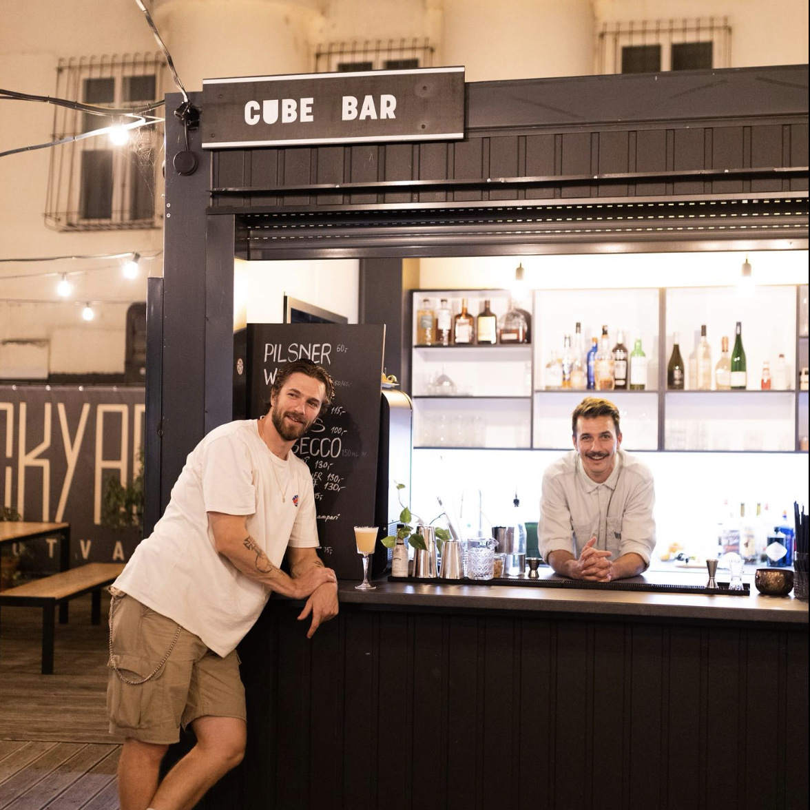 People at Coffee Cube